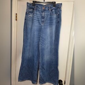 American Eagle Baggy Skater Jeans Women's Size 18